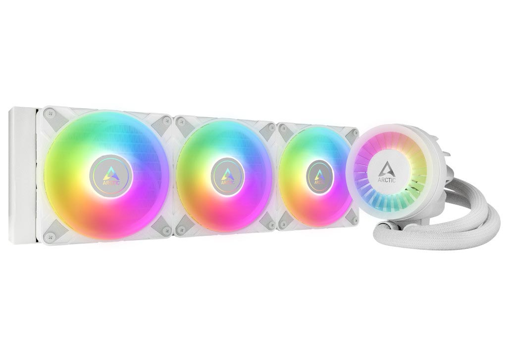 Υδρόψυξη Liquid Freezer IIΙ 360 A-RGB για Socket AM4/AM5/1700/1851 Arctic ACFRE00152A White image